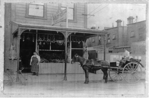 James Farley was a butcher on Marjoribanks Street in the early 20th century.