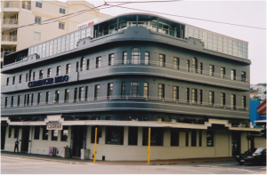 Cnr Majoribanks St and Kent Terrace, designed by FH Swan in 1939