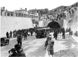 Opening of Mount Victoria traffic tunnel, 12 October 1931